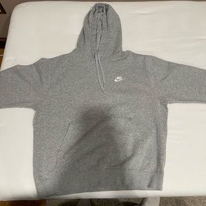 Gray Nike Men’s hoodie/sweater size Medium